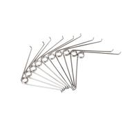 Molla a torsione a forbice, Molla di tensione a doppio gancio, molla compressione a forma V, forbici da giardinaggio, accessori, utensili come esposizione