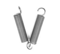 Molla a trazione con Doppio Gancio Molla Acciaio 4 x 47 x 250mm, Filo Diametro 4mm, OD 47mm, Libero Lunghezza 250mm, 1 Pezzi