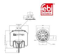 Molla ad Aria Con Stahlkolben E Biella Pistone Adatto A per