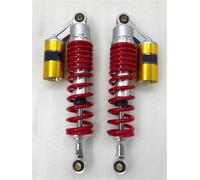 Molla Ammortizzatore Moto Posteriore Sospensione Accessori Per Elemento Per Yamaha(Red silver)