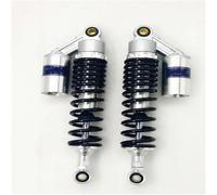 Molla Ammortizzatore Moto Posteriore Sospensione Accessori Per Elemento Per Yamaha(Silver black)
