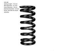 Molla ammortizzatore posteriore per KS 291R/260, diametro 30 mm, supporto peso 350 600 kg, costruzione in acciaio SWI200 di lunga durata (294,8 kg per 190/200 mm)