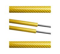 Molla Ammortizzatori Cofano Per Hyundai Per Tucson LM 2010-2015 Per Ix35 Cofano Anteriore Supporto Di Sollevamento Ammortizzatore Asta Pistone Molla A Gas Kit Montante Cofano(Yellow carbon fiber)