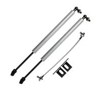 Molla Ammortizzatori Cofano Per SsangYong Per Tivoli Per XLV Per Air Per LUVi 2015-2022 Cofano Ammortizzatori A Gas Supporto Di Sollevamento Ammortizzatore(Silver carbon fiber)