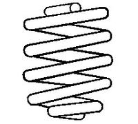 Molla autotelaio SACHS 996 560 per VW BORA Variant (1J6) 2 1999-2005