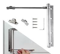 Molla Chiudiporta Automatico in Acciaio Inossidabile, Perfetto per Porte Interne ed Esterne, Molle di Regolazione per Porta Superiore e Inferiore, Chiusure a Chiusura Automatica