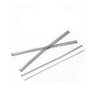 Molla compressa, Molla di compressione tipo Y in acciaio inossidabile 304 3 pezzi WD 0,7-0,8 mm diametro esterno 4-12 mm lunghezza 305 mm(0.7x6x305mm)