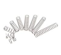 Molla Compressione, Acciaio inossidabile, 0.8mm Filo Diametro 5 - 9mm OD 5 - 100mm Lunghezza, 0.8mmx9mmx100mm, 10 Pezzi
