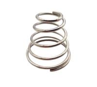 Molla conica Diametro del filo delle molle di compressione coniche a molla a torre in acciaio inossidabile SUS304 da 10 pezzi(0.3x3x5x10)