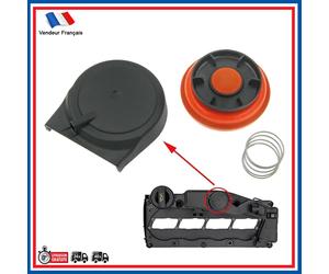 Molla Degasaggio Copritestata Copertura Bilanciere per VW Tiguan (5N) 2.0 Tdi