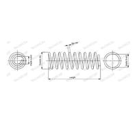 Molla del telaio MONROE SE3543