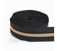 Molla di Compressione 2pc 2-10M 3# 5 Cerniere in nylon Nastro in borsa Zaino Cursore Cerniera Cappotto Giacca Zip Tira Kit di riparazione Accessori for cucire fai da te(Color5,3.0Meters,Color-03)
