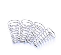 molla di compressione a forma di cono 1/3/5/10/20 pz Torre Molla 304 Molle di Compressione Coniche In Acciaio Inox Diametro del Filo 0.8mm/0.9mm Pressione Conica(0.8x10 I 19.5x17-5,3Pcs)