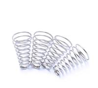 molla di compressione a forma di cono 1/3/5/10/20 pz Torre Molla 304 Molle di Compressione Coniche In Acciaio Inox Diametro del Filo 0.4mm/0.5mm/0.7mm Pressione Conica(0.7x6 I 10x16-7,3Pcs)