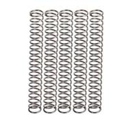 Molla di compressione da 5 pezzi, diametro filo 0,7 mm | Lunghezza 90 mm, diametro esterno 10 mm