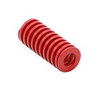 Molla di compressione for stampaggio a spirale in acciaio ad alta precisione for carichi medi, diametro esterno 20 mm, diametro interno 10 mm, lunghezza 25-150 mm, rossa(2pcs)
