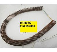 Molla di compressione in acciaio lunghezza 800 mm per applicazioni varie