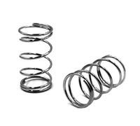 Molla di compressione in acciaio per molle, 0,4mm x 6mm x 15mm, bobina cilindrica con ritorno a rilascio, 10 pezzi, 10 pezzi, 0,4mmx6mmx15mm