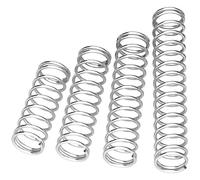 Molla di compressione micro in acciaio inossidabile 304, diametro esterno del filo di 1,0 mm, 3-12 mm, parti industriali fai da te, 10 pezzi(80mm-10Pcs,6mm)