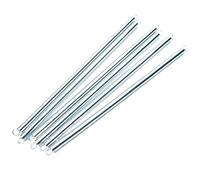 molla di compressione, Molla di tensione a doppio anello zincata da 1 pezzo, lunghezza 300 mm(1x8x300 mm)