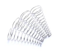 Molla di compressione, molle piccole, 5 pezzi/lotto Diametro filo 0,9 mm/1,0 mm/1,1 mm Molle a torre in acciaio inossidabile 304 Molla di compressione conica Molla di pressione(0.9 * 6 * 15 * 50mm)