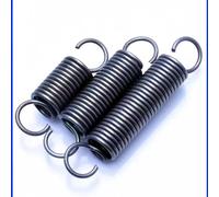 Molla di estensione da 4,0 mm con gancio 1 pz - Molla di tensione regolabile (68-500 mm) - Acciaio for molle personalizzabile(4.0 * 22 * 280 mm)