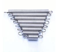 Molla di estensione in acciaio inossidabile, 1 pz. Diametro filo 1,4 mm, diametro esterno 14 mm, lunghezza 60-328 mm, gancio a molla di tensione con doppio gancio in acciaio inossidabile 304(280mm)