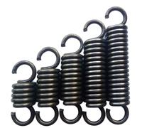 Molla di estensione in filo di acciaio a molla personalizzabile con gancio 1 pz - Diametro 4,0 mm, Diametro esterno 21-25 mm, Lunghezza 68-500 mm(4.0 * 22 * 280 mm)