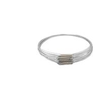 Molla di fissaggio for anello di tenuta for sportello della lavatrice, compatibile con LG(40Cm 1pcs)