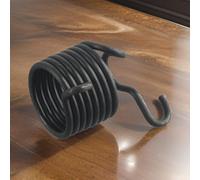 Molla di fissaggio per martello per rivettatrice pneumatica 150 190 250 - Molla a testa piatta resistente per riparazione interfaccia pala nera (1 pezzo)