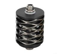 Molla di sospensione ammortizzatore posteriore in acciaio per Brompton e per biciclette 3Sixty progettata per la sostituzione dell'ammortizzatore posteriore con capacità di carico affidabile (grigio)