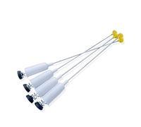 Molla Di Sospensione Dell'ammortizzatore Stabilizzatore Della Bretella Del Timone Della Lavatrice, Compatibile Con Le Parti Haier 3502K Lunghe 54 Cm