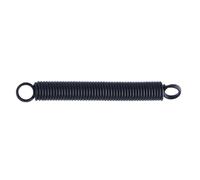 Molla di tensione a doppio anello in acciaio per molle da 65 Mn, molla nera a circuito chiuso da 1.5 mm x 10 mm x 30 mm, 1 pezzi