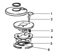 Molla di tenuta dellanello - 1 PZ - 68.955.04 - 6895504