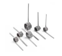 Molla di torsione, 10 pezzi, 65Mn, molla di torsione, 0,6 mm, diametro del filo a V, molla 3 mm - 8 mm, diametro esterno 60/90/120/180 gradi (3,6 mm (6 laps), 4 mm (10 pezzi), 0,6 mm (90 gradi)