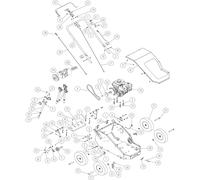 MOLLA DI TORSIONE DELLA FRIZIONE AR381138 ORIGINALE Billy Goat