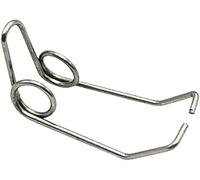 Molla di torsione, molla piccola, molla torsionale, valvola di scarico tromba, molla a doppia torsione molla strumento parti di riparazione (dimensioni: tromba) (colore: baritono (T.C.))
