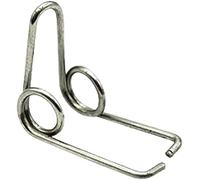 Molla di torsione, molla piccola, molla torsionale, valvola di scarico tromba, molla a doppia torsione molla strumento parti di riparazione (dimensioni: tromba) (colore: tromba)