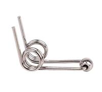 Molla di torsione piccola, 4 pezzi di ricambio for ferro arricciacapelli Molla di torsione a doppio ritorno 1.2x24mm/1.2x26mm/1.2x28mm Molla di torsione (dimensioni: FW-TB-TFB1.2x26) (dimensioni: FW T