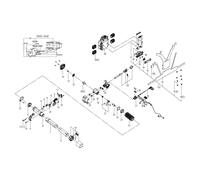 Molla di torsione XR50040254 ORIGINALE Worx
