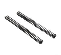 Molla elicoidale ammortizzatore per forcella anteriore della bicicletta, molle elicoidali in acciaio affidabile, lunga durata per bici MTB, migliora il comfort di guida, 2 pezzi (C-27 mm)
