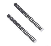 Molla elicoidale ammortizzatore per forcella anteriore della bicicletta, molle elicoidali in acciaio affidabile, lunga durata per bici MTB, migliora il comfort di guida, 2 pezzi (B-25,2 mm)