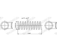 MONROE SP4677 Molle ammortizzatori