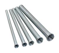 Molla esterna tubo multistrato 200mm Curvatubi per piegare i tubi di rame PVC Molla Piegatubi piegatrice Tubi Elettrici Condizionatori Tubi Acciaio Alluminio per tubo polietilene clima (un set)