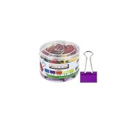 MOLLA FERMACARTE FOLBACK CM.2,5 PZ.48 COLORI ASSORTITI