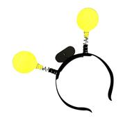 Molla Hairband Resina Light Up Balls Button Battery All Event Headwear Design Confortevole per Notte Evento Celebrazione Festival Illuminare Hairband