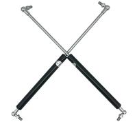 molla idraulica auto 2X Universale 300-600mm 200N Auto Struts Cofano Anteriore Hood Baule Posteriore Portellone Boot Ammortizzatore Ascensore Puntone Barra Supporto Molla