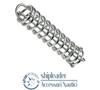 MOLLA ORMEGGIO Molla ormeggio inox 340 mm per barca fino a 9 mt