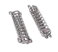 Molla Ormeggio Molla for tenda in acciaio inossidabile 304 da 5 pezzi | Assorbimento degli urti, molle a catena for cani, alta resistenza