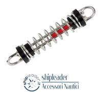 Molla ormeggio silenziata Ø12 mm inox - Douglas Marine 806-016S